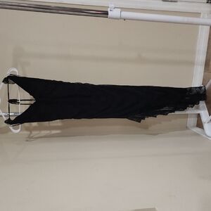 Elegant Black Wedding Dress